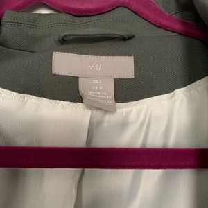 Women’s dark gray/Green toned blazer